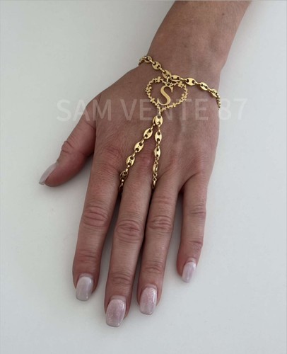 Bracelet chaîne de main - , s
