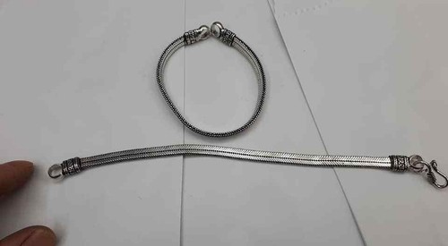Bracelet bain argent indien - bain,