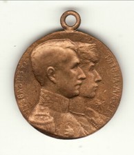 ALBERT et  ELISABETH  guerre 14 /18