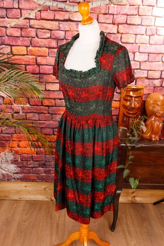 Robe dirndl brocart vintage - dirndl,