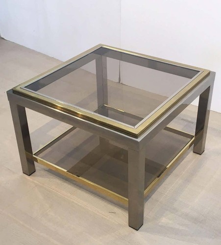 Table basse carrée italienne