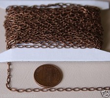 32ft spool Antiqued Copper