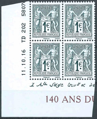France 2016 tb issus - -, du