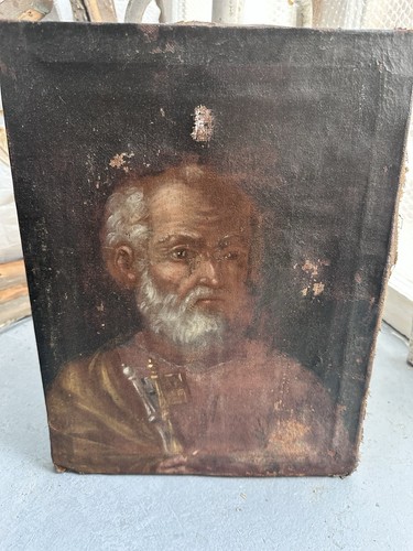 Tableau ancien saint - ancien,