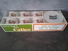 Six tasses et sous tasses