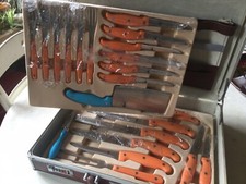 MALETTE BACHMAYR 22 PIECES NEUF COUTEAUX FOURCHETTES