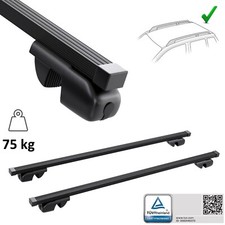 Barres de toit en Acier pour FORD Galaxy 96-00 barres longitudinales ouvertes