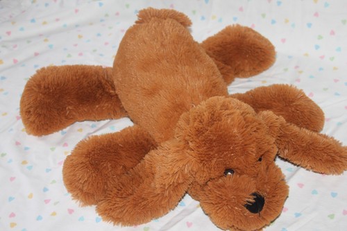Doudou peluche blanche porte - peluche,