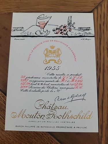 Etiquette vin mouton - etiquette,