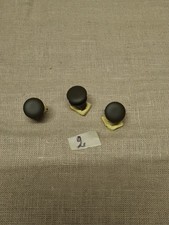 3 Rivets couleur WH avec contre rivet pour casque  Allemand  WW2 