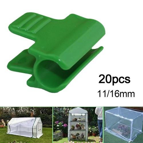 Clips plastique vert - clips,