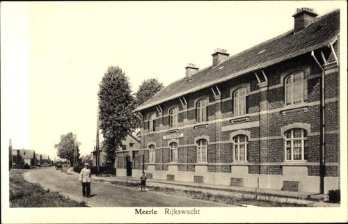 Postcard meerle hoogstraten - postcard,