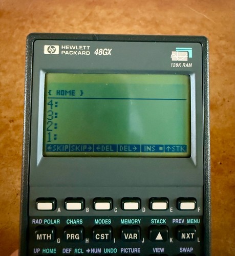Hewlett packard 48gx 128k - hp,