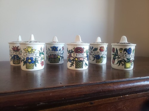 Six pots épices rustica - six,