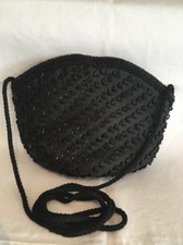 Sac de fête/soirée noir en