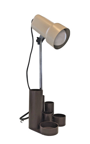 Space age industrial desk lamp - space,