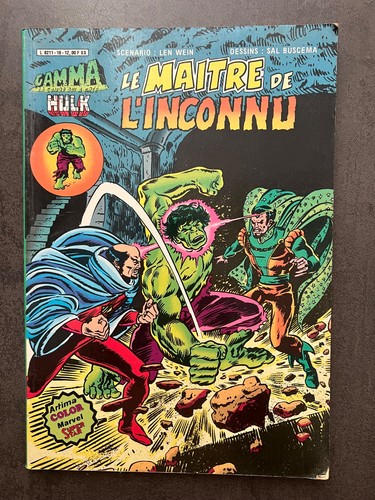 Hulk maitre inconnu - le,