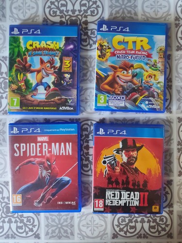 Lot jeux ps4 - lot, 4