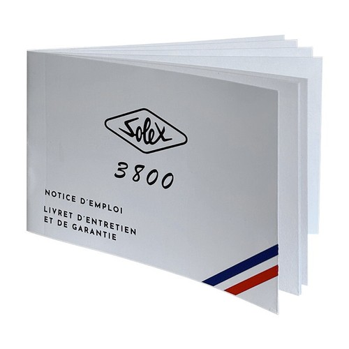 Notice livret entretien - livret, d'entretien