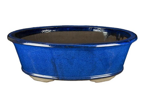 Pot bonsaï ovale grès - à,