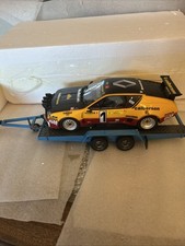 Alpine A 310 Calberson Rally Armor Ottomobile And Blue Trailer 1/18