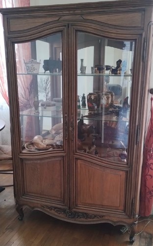 Meuble vitrine ancienne - meuble, en