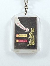KEYCHAIN - LANGUEDOC CARTRIDGE - Capestang, hunting, rifles 1960s -
