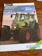 Fendt 409 410 411 Vario Tractor Brochure FCCA
