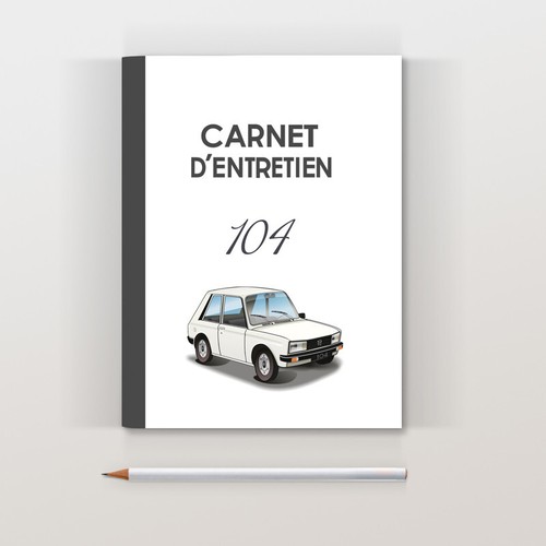 Carnet entretien peugeot 104 - carnet, d'entretien