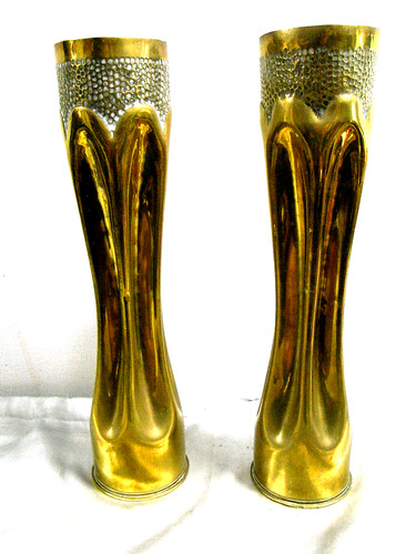 Pair of vase socket - of,
