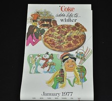 Beau Age Coca-Cola Calendrier