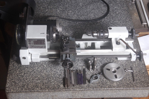 Emco unimat lathe complete - emco,