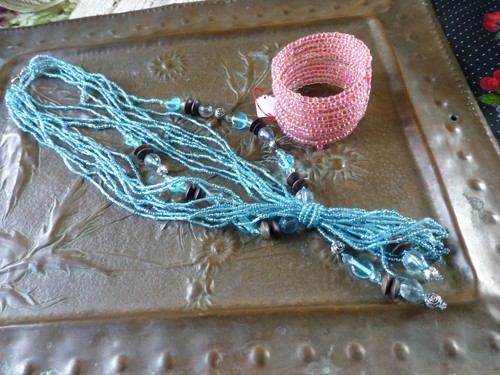 Bracelet perle collier - perle,