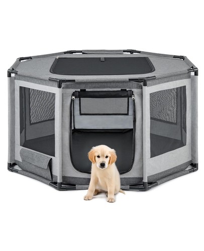 Enclos pour chien tissu - enclos,