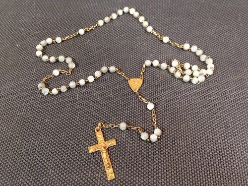Ancien chapelet perles