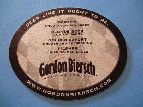 Bière barre dessous gordon - barre,