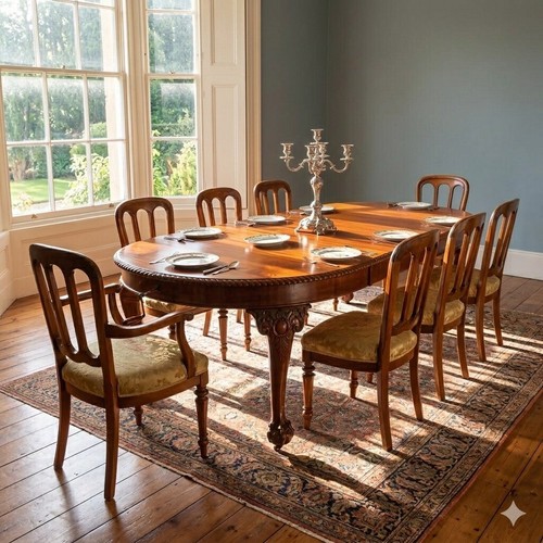 Table extensible ancienne - table,
