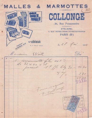 Paris trunk maker - paris, collonge