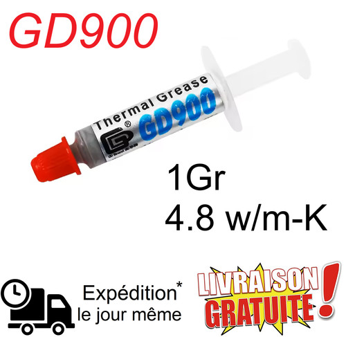 Pâte thermique gd900 pc - pâte,