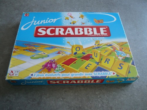 Jeu scrabble junior mattel - scrabble,