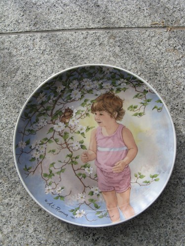 Assiette murale porcelaine - murale,