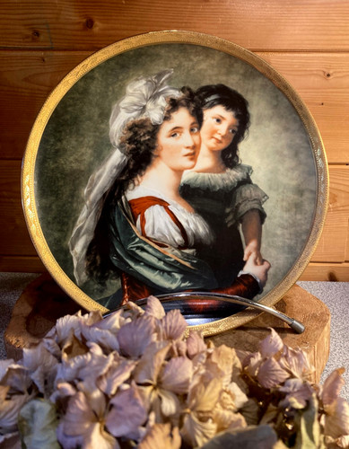 Assiette murale porcelaine - murale,