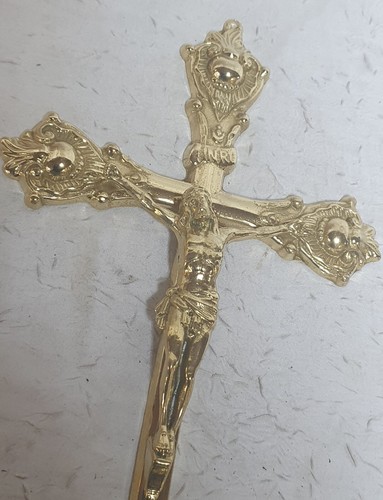 Beau grand crucifix ou - beau,