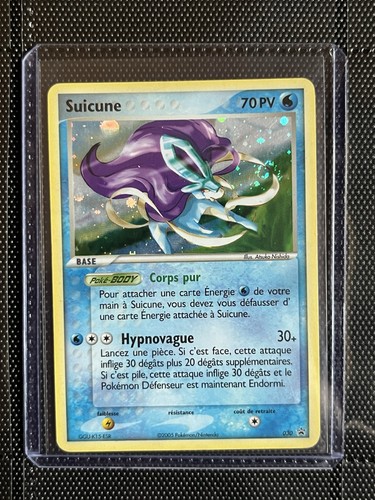 Carte pokémon suicune - carte,