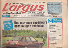 L'ARGUS N°3100 VOLVO 440 / VW