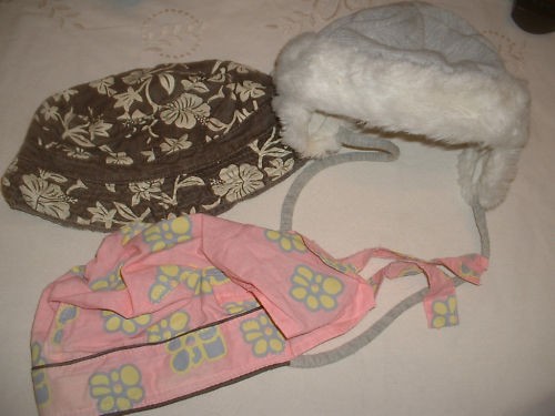 Lot chapeaux bob coiffe - 3, bob,