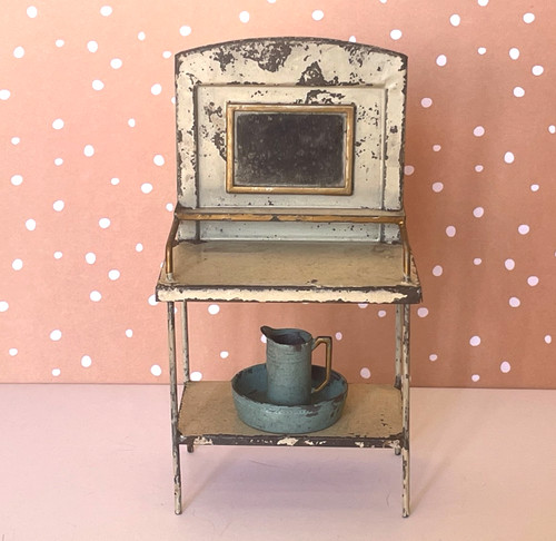 Jouet ancien jolie coiffeuse - ancien,