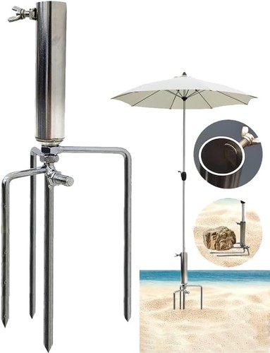 Pied parasol plage en - pied,