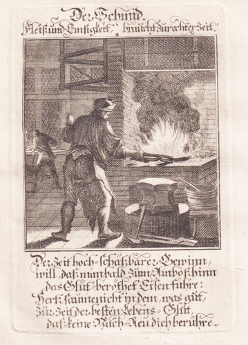 Gravure sur cuivre weigel - gravure,