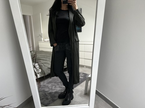 Trench coat manteau long